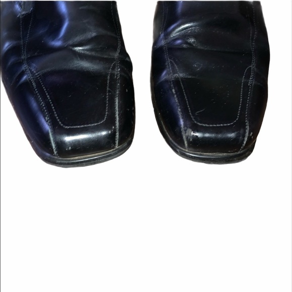 STACY ADAMS Black Slip On Loafer Dress Shoes size 9 - Picture 6 of 9